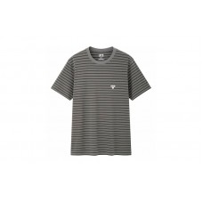 KAWS x Uniqlo BFF Striped Tee (US Sizing) Dark Grey