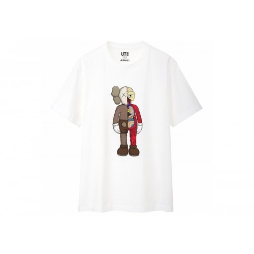 KAWS x Uniqlo Flayed Tee (US Sizing) White