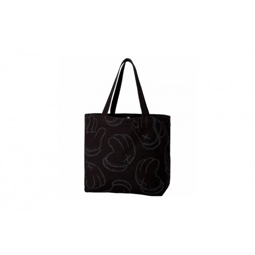 KAWS x Uniqlo Hands Tote Bag Black
