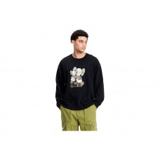 KAWS x Uniqlo Longsleeve Sweatshirt (US Sizing) Black