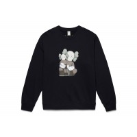 KAWS x Uniqlo Longsleeve Sweatshirt (US Sizing) Black