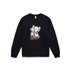 KAWS x Uniqlo Longsleeve Sweatshirt (US Sizing) Black