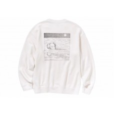 KAWS x Uniqlo Longsleeve Sweatshirt (US Sizing) Off White