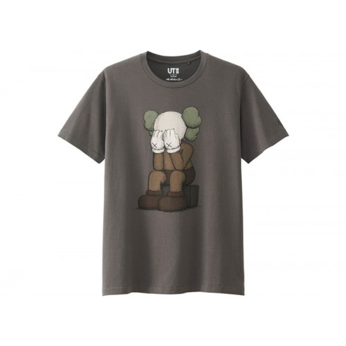 KAWS x Uniqlo Passing Through Tee (Japanese Sizing) Brown