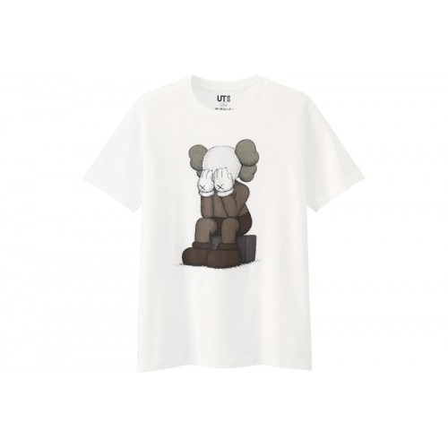 KAWS x Uniqlo Passing Through Tee White