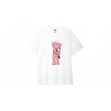 KAWS x Uniqlo Pink BFF Tee (US Sizing) White