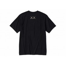 KAWS x Uniqlo UT Short Sleeve Graphic T-shirt (Asia Sizing) Black