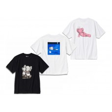 KAWS x Uniqlo UT Short Sleeve Graphic T-shirt Set (Asia Sizing) White/Black