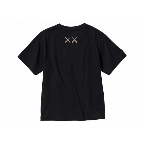 KAWS x Uniqlo Kids UT Short Sleeve Graphic T-shirt (US Sizing) Black