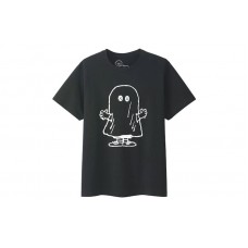 KAWS x Uniqlo x Peanuts Ghost Tee Black