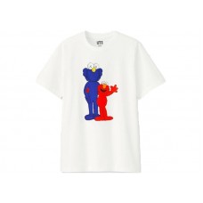 KAWS x Uniqlo x Sesame Street BFF Elmo Tee (Japanese Sizing) White