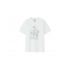 KAWS x Uniqlo x Sesame Street Companion Trash Can Outline Tee (US Sizing) White