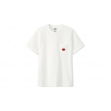 KAWS x Uniqlo x Sesame Street Elmo Pocket Tee White