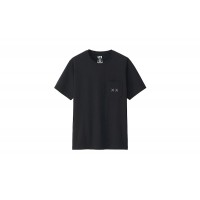 KAWS x Uniqlo x Sesame Street XX Pocket Tee Black