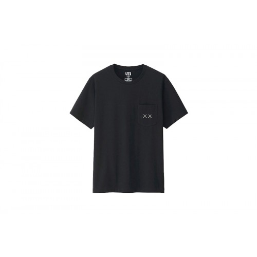 KAWS x Uniqlo x Sesame Street XX Pocket Tee Black