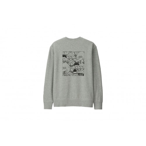 Оригинальный шмот KAWS x Uniqlo x Sesame Street XX Sweatshirt Gray - 70см