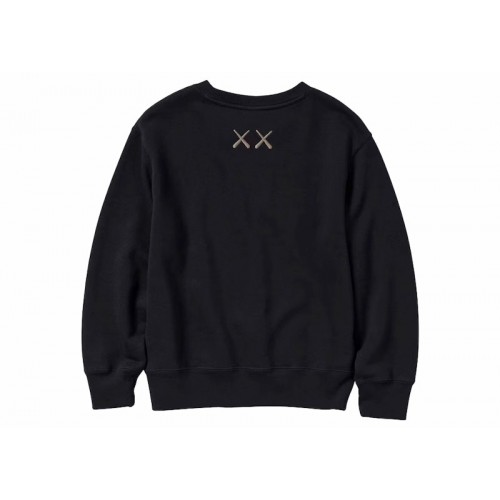 KAWS x Uniqlo Youth Longsleeve Sweatshirt (Asia Sizing) Black KAWS x Uniqlo Youth Longsleeve Sweatshirt (Asia Sizing) Black