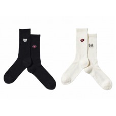 KAWS x Uniqlo Warhol 476519 Socks (Set of 2) Black/White