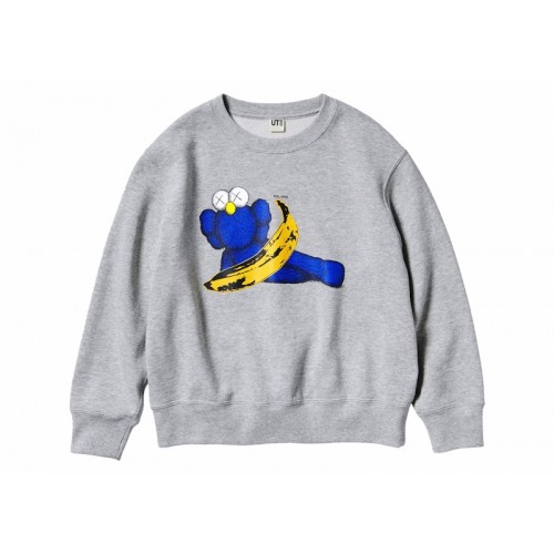 KAWS x Uniqlo Warhol Graphic 472951 Sweatshirt Gray KAWS x Uniqlo Warhol Graphic 472951 Sweatshirt Gray