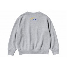 KAWS x Uniqlo Warhol Graphic 472951 Sweatshirt Gray