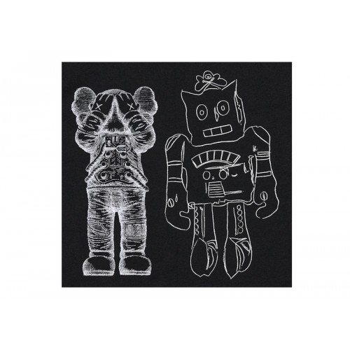 KAWS x Uniqlo Warhol Kids UT Graphic 476424 T-shirt Black KAWS x Uniqlo Warhol Kids UT Graphic 476424 T-shirt Black