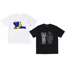 KAWS x Uniqlo Warhol UT Graphic 476351/471321 T-shirt Set White/Black