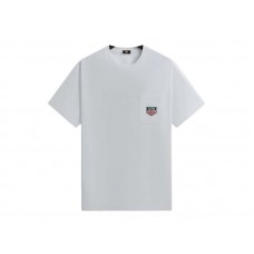 Kith x TAG Heuer Formula 1 Badge Pocket Tee White