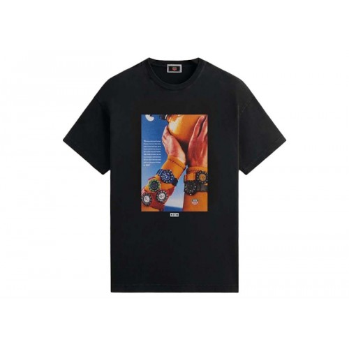 Оригинальный шмот Kith x TAG Heuer Formula 1 Scuba Vintage Tee Black