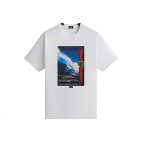 Оригинальный шмот Kith x TAG Heuer Formula 1 Hawaii Vintage Tee White