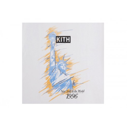 Оригинальный шмот Kith 96 NY Vintage Tee White