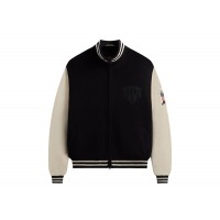 Kith Avirex The New York Knicks Wyona Full Zip Sweater Black