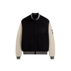 Kith Avirex The New York Knicks Wyona Full Zip Sweater Black