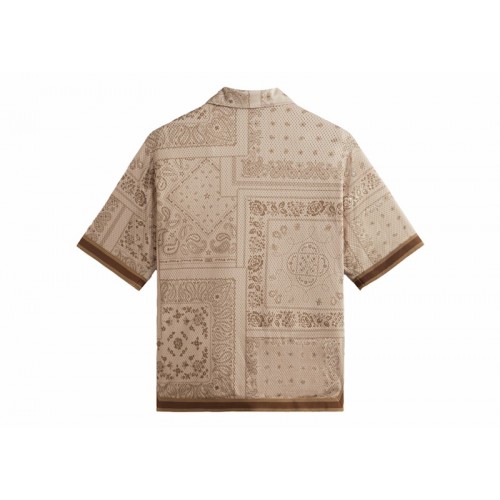 Оригинальный шмот Kith Bandana Mesh Woodpoint Shirt Canvas