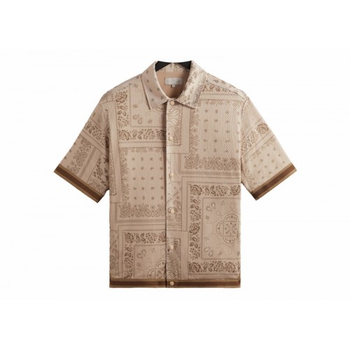 Оригинальный шмот Kith Bandana Mesh Woodpoint Shirt Canvas