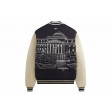 Kith Brooklyn Museum Wool Varsity Jacket Ink