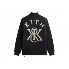 Kith Cable Fleece Quarter Zip Admiral