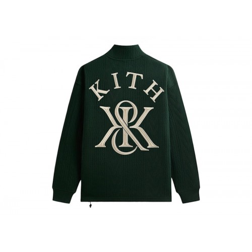 Оригинальный шмот Kith Cable Fleece Quarter Zip Stadium