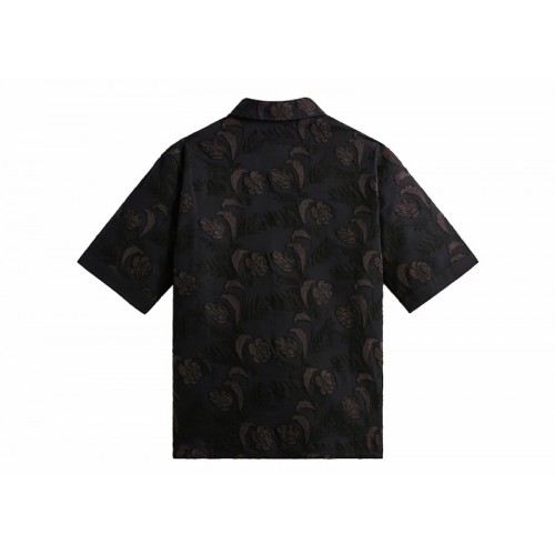 Оригинальный шмот Kith Chain-Stitched Woodpoint Shirt Black