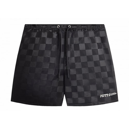 Оригинальный шмот Kith Checkered Satin Collins Short Black