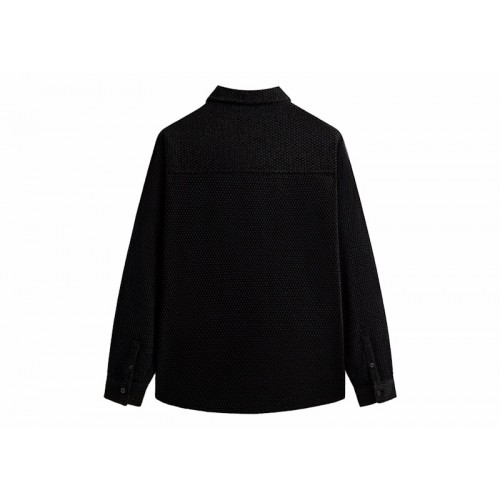 Оригинальный шмот Kith Chenille Tweed Apollo Shirt Black