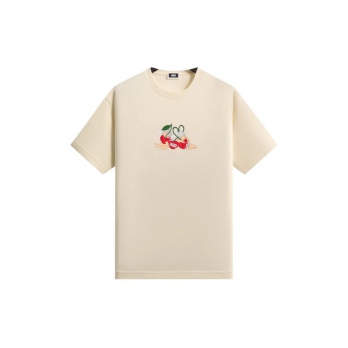 Kith Cherry Bunch Tee Sandrift