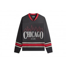 Kith Chicago Long Sleeve Malik Jersey Black