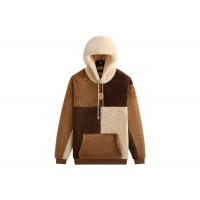 Kith Color-Blocked Plush Hoodie Curb