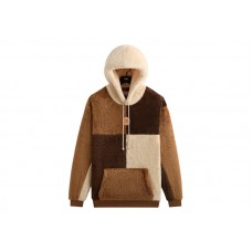 Kith Color-Blocked Plush Hoodie Curb