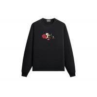 Kith Cupid Rose Long Sleeve Tee Black