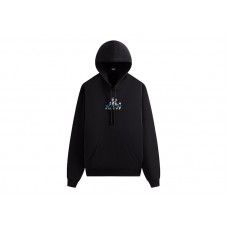 Kith Disney Donald Duck Astronaut Nelson Hoodie Black