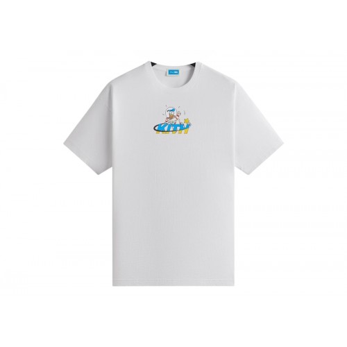 Оригинальный шмот Kith Disney Donald Duck Astronaut Vintage Tee White