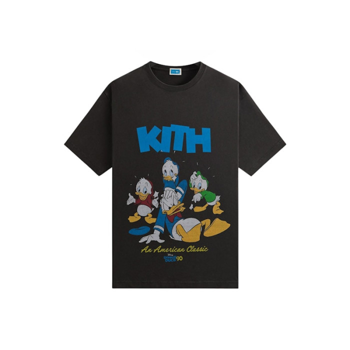 Kith x Disney Donald Duck Classic Vintage Tee Black