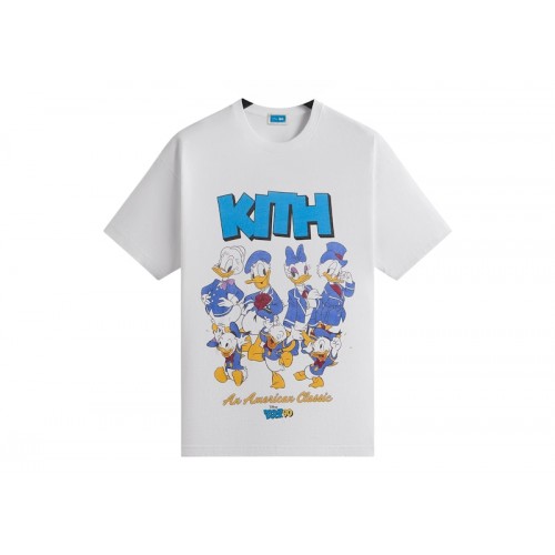 Оригинальный шмот Kith Disney Donald Duck Family Vintage Tee White