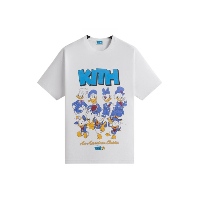 Оригинальный шмот Kith Disney Donald Duck Family Vintage Tee White